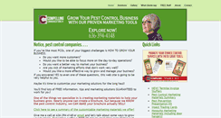 Desktop Screenshot of howtomarketpestcontrol.com